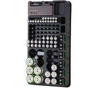 Organiseur pour 98 piles avec testeur - TKA - Tri et rangement des piles - Testeur amovible