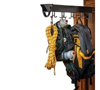 Organiseur pour balai et serpillère - Système de rangement extractible pour buanderie, garage et outils de jardin - Solution d'organisation efficace de la maison