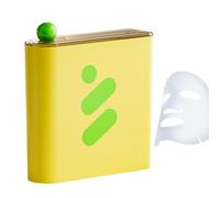 Organiseur pour coiffeuse | Boîte de rangement pour masque facial, organisateur de maquillage avec couvercle pour masque facial, réfrigérateur, salle de bain, boîte de rangement de bureau