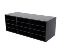 Organiseur pour le bureau Maison École Plan de travail Littérature Organiseur noir