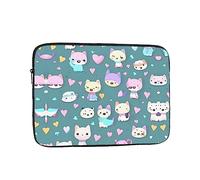 Organiseur pour ordinateur portable imprimé petit renard - 38,1 cm, parfait pour les affaires décontractées ou l'école