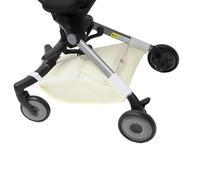 Organiseur sous panier pour poussette - Rangement dissimulé - Économie d'espace - Tissu Oxford - Installation sans effort - Sac de rangement pour poussette