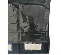 Organiseur Suspendu École, 6 Poches Étiquetées, Format pour a4 | Pour Salle de , 6 Poches Transparents, pour idéal Professeurs, Tissu Polyester, 145x36cm