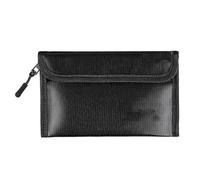 Organiseurs de documents imperméables et résistants à la flamme avec fermeture éclair sécurisée de défense thermique, pochettes améliorées pour le bureau, les voyages, le rangement, sac ignifuge