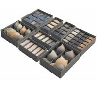 Organiseurs de rangement en tissu à 8 compartiments Infactory