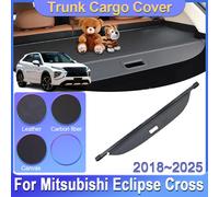 Organiseurs pour Mitsubishi Eclipse Cross 2018~2025 - Rideau de coffre de voiture, rangement automatique, rideau de protection arrière, accessoires d'intimité Canvas