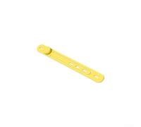 Organisez efficacement les câbles de casque et de données avec des attaches de câble réglables en silicone avec élastique extensible et fermeture à boucle, comprend 10 organiseurs de câbles en