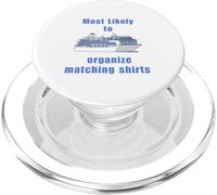 Organisez Probablement Un Voyage Cadeau de croisière Assorti PopSockets PopGrip pour MagSafe