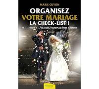 Organisez votre mariage - La check-list !