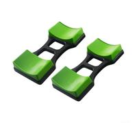 Organisez votre salle de sport à domicile avec 2 supports d'haltères - Solution de rangement fiable pour haltères et haltères (A)