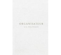 Organisteur Vie pro/perso - Vue mois/semaine - Pages : To do List/Ménage/Budget: Planner