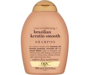 Organix Beauté Pure jamais droite Kératine brésilienne lisse Shampooing 385 ml