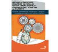 Organización De Los Recursos Materiales En Una Unidad-Servicio : Comunicación Y Atención Al Paciente : Gestión De Calidad Del Centro Sanitario : Bases Y Estrategias De Atención Comunicativa Con El Res