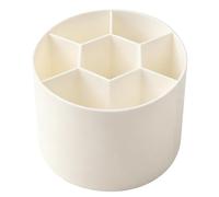 Organizador De Cepillos De Maquillaje | De Almacenamiento Con Compartimentos |Eyebrow Pencils | Para Escritorio, Baño, Encimera, Oficina, Horquillas, Bolígrafos, Pa