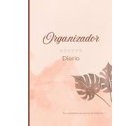 Organizador Diario Minimalista 6 Meses Sin Fechar: Agenda Estética para Productividad, Gestión de Proyectos y Notas (6x9)