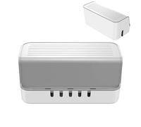 Organizadora De Câbles, Contenedor Para Ordenar Câbles - Organizador De Cable Para Ordenador | 12,2x6,3x5,39 Pulgadas Televisor, Router, Cocina, Hogar, Oficina, Dormitorio Y Apartamento