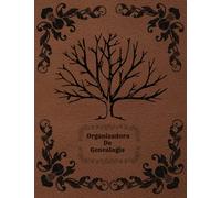 Organizadora de genealogía: Nuestro diario organizador de genealogía del libro de registro del árbol genealógico