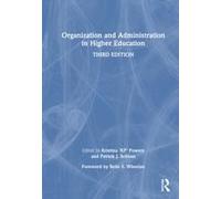 Organization And Administration In Higher Education