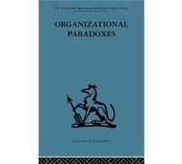 Organizational Paradoxes by Edited by Manfred F R Kets de Vries Paperback Book Manfred F. R. Kets De Vries (Auteur)