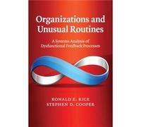 Organizations and Unusual Routines - Stephen D. Cooper - Cambridge University Press - Livre en Anglais - Paperback Stephen D. CooperStephen D. Cooper (Auteur)