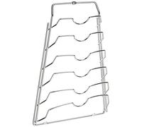 Organize It All Accessoire de Rangement pour Porte de Placard, Finition chromée