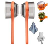 Organizeh New with Box Storage Kitchen Special FruitPeeler, 2026 Upgrade Peeler with Container, Multifunctional Fruit and Vegetable Peeler for Fruits & Vegetable Cooking (2, Orange)