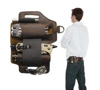 -Organizer Cover for Men Leather | Pocket Organizer - EDCS Porte-fourreau pour couteaux, clés de voiture, lampe de poche