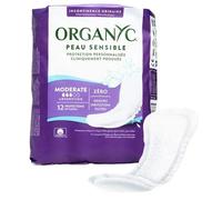 Organyc – Serviettes pour fuites urinaires – Coton certifié – 12 serviettes, flux modéré