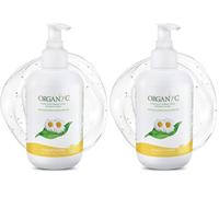 Organyc - Gel intime à la camomille pour peaux sensibles. Sans chlore, sans paraben, sans SLS/SLES ni parfums de synthèse. Testé sous contrôle dermatologique - Flacon de 250 ml (Lot de 2)