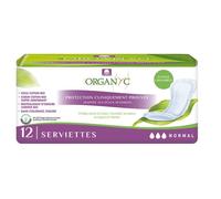 Organyc Incontinence Urinaire Serviettes Extra Bio 12 Pièces