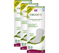Organyc Protège-Slip Maxi 100% Cotton Bio 20 Pièces Promo 2+1 Gratuit