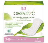 Organyc Protège-Slips Pocket en Coton Bio Certifié, 24 unités | Protection quotidienne douce et discrète, cliniquement testée pour les peaux intimes sensibles.