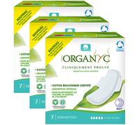 Organyc Serviettes Extra Nuit 100% Cotton Bio 7 Pièces Promo 2+1 Gratuit