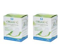 ORGANYC Serviettes hygièniques en coton bio flux normal Bandage(S) 2x10 pc(s)