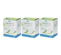 ORGANYC Serviettes hygièniques en coton bio flux normal Bandage(S) 3x10 pc(s)