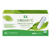 Organyc Tampon Super 100% Cotton Bio 16 Pièces