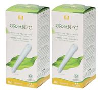 ORGANYC Tampons Regular avec applicateur Tampon(S) 2x16 pc(s)