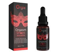 Gel d'excitation du Clitoris Orgasm Drops Kissable - Orgie