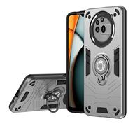 ORGCIUFB Coque de téléphone for Nothing Phone 3A Pro Case with Kickstand & Slide Camera Cover, Shockproof Military-Grade Case Rugged Protective Cover for Nothing Phone 3A Pro Coque arrière(Silver)