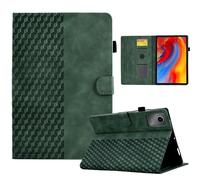 ORGCIUFB Étui portefeuille fin en cuir de qualité supérieure avec support pliable pour Lenovo Tab M11 TB330FU/Lenovo Xiaoxin Pad 2024 TB331FC - Vert