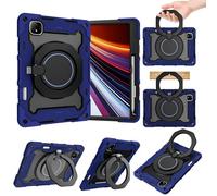 ORGCIUFB Kids Case for Honor Pad GT Pro 12.3" / MagicPad 2 12.3" Tablet Cover,Heavy Duty Shockproof TPU Case Kickstand Rugged Protective Cover with Shoulder Strap(Dark Blue)