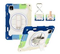 ORGCIUFB Shockproof Case for Honor Pad GT Pro 12.3" / MagicPad 2 12.3" Tablet Cover Kids Case TPU Case Kickstand Rugged Protective Cover with Hand Strap Carrying Strap(Blu)