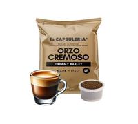 Orge Crémeuse 50 capsules compatibles Lavazza Espresso Point sans caféine - La Capsuleria