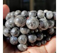 ORGEFY Perles en Pierre 4, 6, 8, 10 mm, œil de Tigre, Lave, Turquoise, Agate, Jaspe, pour la Fabrication de Bijoux, Bracelets, Colliers, Labradorite, 4 mm, 88 à 91 pièces