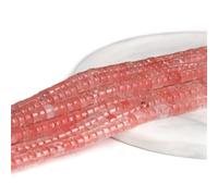 ORGEFY Perles en Pierre Naturelle 4 x 2 mm, œil de Tigre Poli, boulier, Rhodochrosite, Brin Libre, Bijoux DIY, Bracelet, Pierre pastèque, 4 x 2 mm