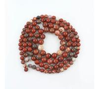 ORGEFY Perles Rondes Lisses en Jade Birman Vert AA 6/8/10/12 mm pour la Fabrication de Bijoux et de Bracelets, 38 cm, Pierre Rouge, 10 mm, Environ 36 pièces