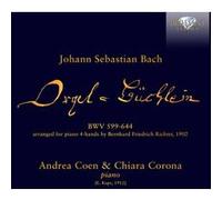 J.S. Bach – Orgel-Büchlein BWV 599–644 (arr. piano à 4 mains Bernhard Friedrich Richter) – CD