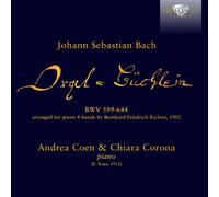 J.S. Bach – Orgel-Büchlein BWV 599–644 (arr. piano à 4 mains Bernhard Friedrich Richter) – CD