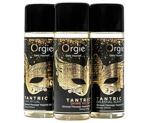 Orgie - Coffret huiles de massage sensuelles - Set 3x30ml
