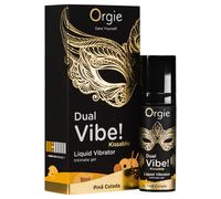 Orgie Dual Vibe! - vibromasseur liquide - Piña Colada (15 ml)